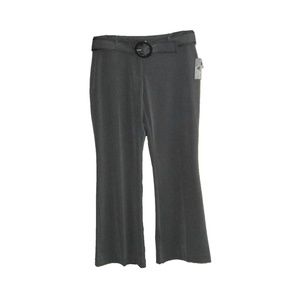 New Worthington Petite Modern Fit Pants; Gray, 10P